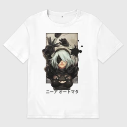 Женская футболка хлопок Oversize Nier