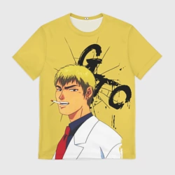 Мужская футболка 3D Крутой учитель Онидзука