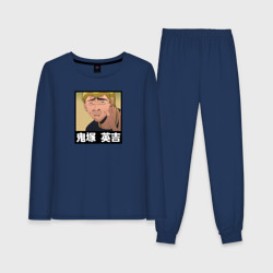 Женская пижама с лонгсливом хлопок Onizuka face