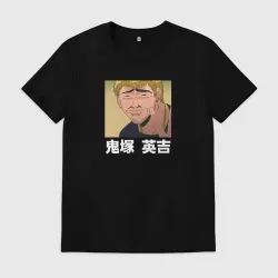 Мужская футболка хлопок Onizuka face