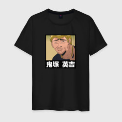 Мужская футболка хлопок Onizuka face