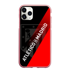 Чехол для iPhone 11 Pro Max матовый Атлетико Мадрид Atletico