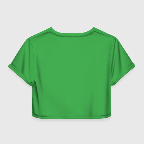 Женская футболка Crop-top 3D Party Crossing, цвет 3D печать - фото 2