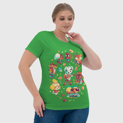 Женская футболка 3D Party Crossing, цвет 3D печать - фото 6