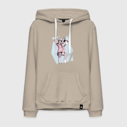 Мужская толстовка хлопок Собака Фурри скейтбордист Furry