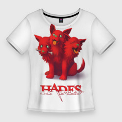 Женская футболка 3D Slim Hades wolf
