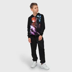 Детский костюм 3D Тарталья - Genshin Impact neon - фото 2