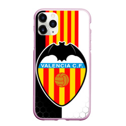 Чехол для iPhone 11 Pro Max матовый FC Valencia ФК валенсия