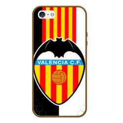 Чехол для iPhone 5/5S матовый FC Valencia ФК валенсия