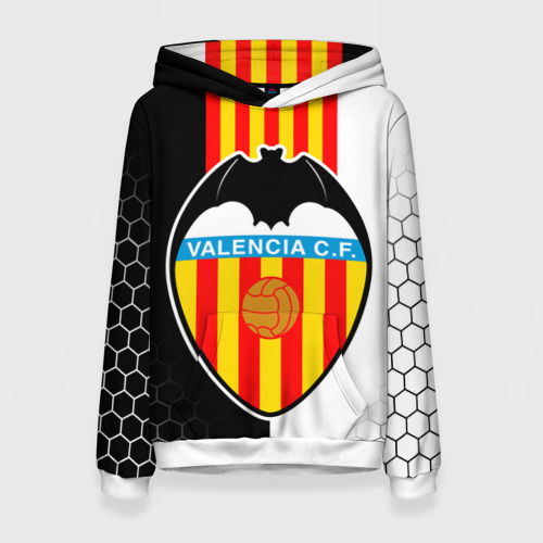 Женская толстовка 3D FC Valencia ФК валенсия, цвет 3D печать