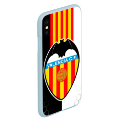 Чехол для iPhone XS Max матовый FC Valencia ФК валенсия - фото 2