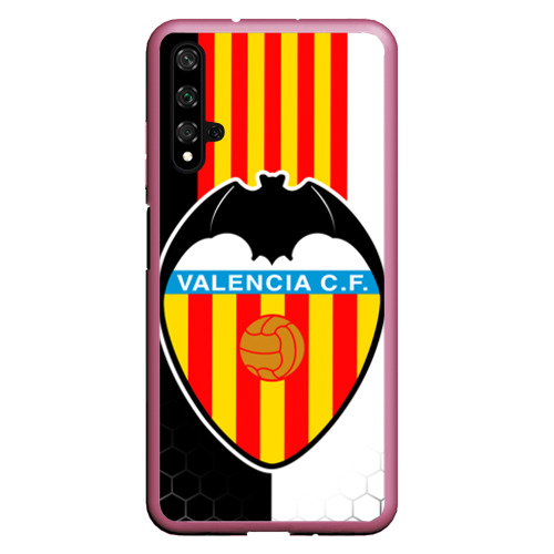 Чехол для Honor 20 FC Valencia ФК валенсия, цвет малиновый