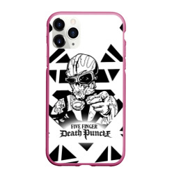 Чехол для iPhone 11 Pro Max матовый Five Finger Death Punch