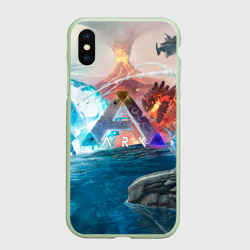 Чехол для iPhone XS Max матовый Ark battelfield