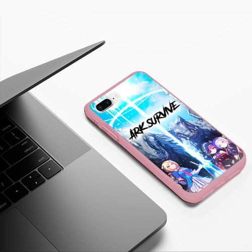 Чехол для iPhone 7Plus/8 Plus матовый Saint Ark: Survival , цвет баблгам - фото 5