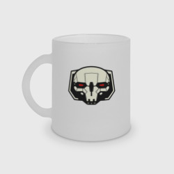 Кружка матовая стеклянная Mech Battletech