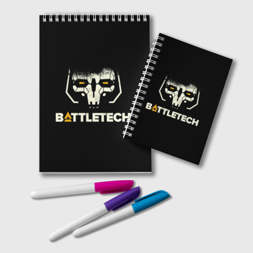 Блокнот Battletech, цвет точка