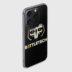 Чехол для iPhone 15 Pro Max силиконовый с защитой камеры Battletech - фото 2
