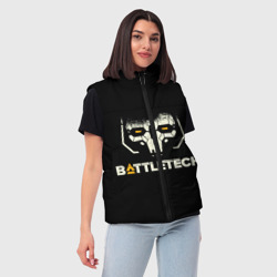 Женский жилет утепленный 3D Battletech - фото 2