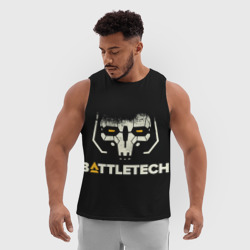 Мужская спортивная майка 3D Battletech - фото 2
