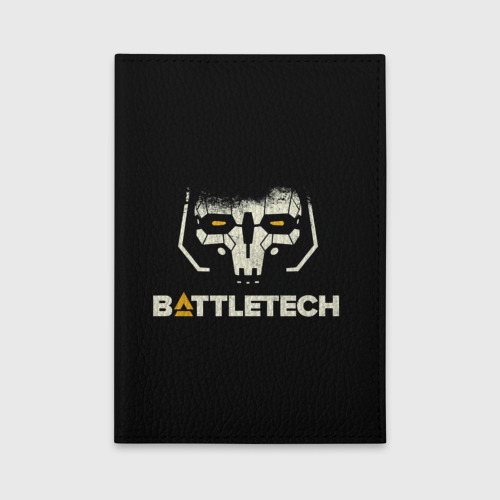 Обложка для автодокументов Battletech, цвет голубой