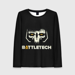 Женский лонгслив 3D Battletech