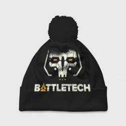 Шапка 3D c помпоном Battletech