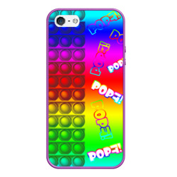 Чехол для iPhone 5/5S матовый POP it!