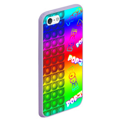 Чехол для iPhone 5/5S матовый POP it! - фото 2