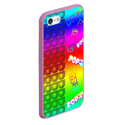 Чехол для iPhone 5/5S матовый POP it! - фото 2