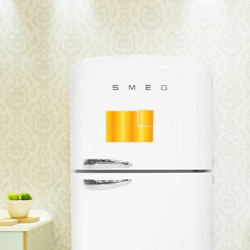 Магнитный плакат 3Х2 Желтая чешуя - фото 2