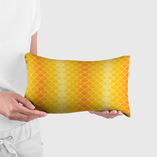 Подушка 3D антистресс Желтая чешуя - фото 3