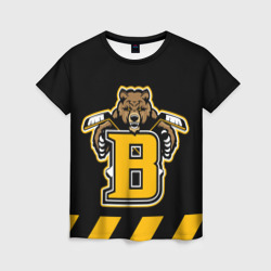 Женская футболка 3D Boston Bruins