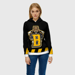Женская толстовка 3D Boston Bruins - фото 2