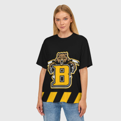 Женская футболка oversize 3D Boston Bruins - фото 2