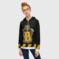 Женская толстовка 3D на молнии Boston Bruins - фото 2