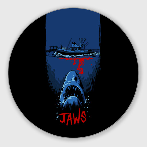 Коврик для мышки Jaws movie (круглый)