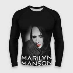 Мужской рашгард 3D Marilyn Manson