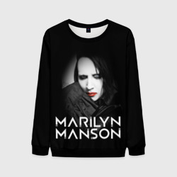 Мужской свитшот 3D Marilyn Manson