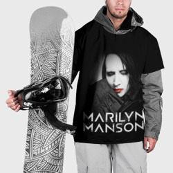 Накидка на куртку 3D Marilyn Manson