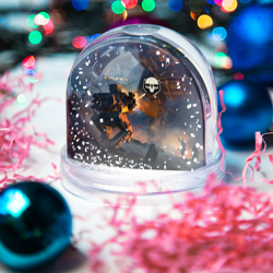 Игрушка Снежный шар Battletech warrior - фото 2