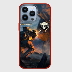Чехол для iPhone 13 Pro Battletech warrior