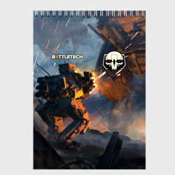 Скетчбук Battletech warrior