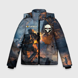 Зимняя куртка для мальчиков 3D Battletech warrior
