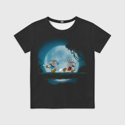 Детская футболка 3D Ночная прогулка