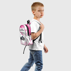 Детский рюкзак 3D Девушки и танки Pink - фото 2
