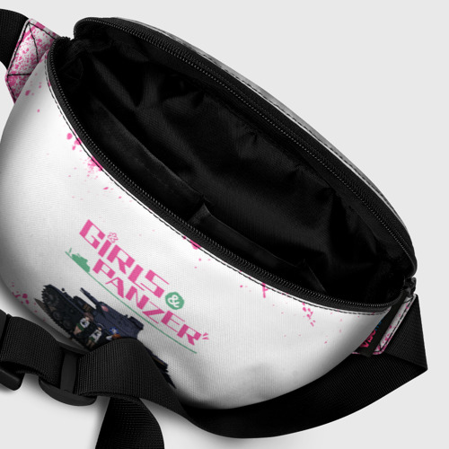 Поясная сумка 3D Девушки и танки Pink - фото 7