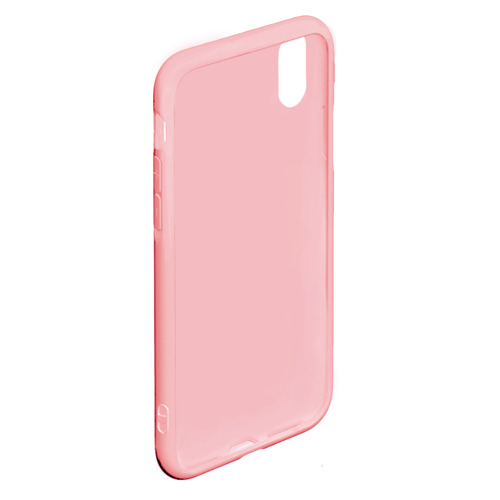 Чехол для iPhone XS Max матовый Девушки и танки Pink, цвет баблгам - фото 4