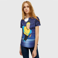 Женская футболка 3D Марк Грэйсон Неуязвимый - фото 2