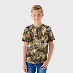 Детская футболка 3D Пчёлы - фото 2